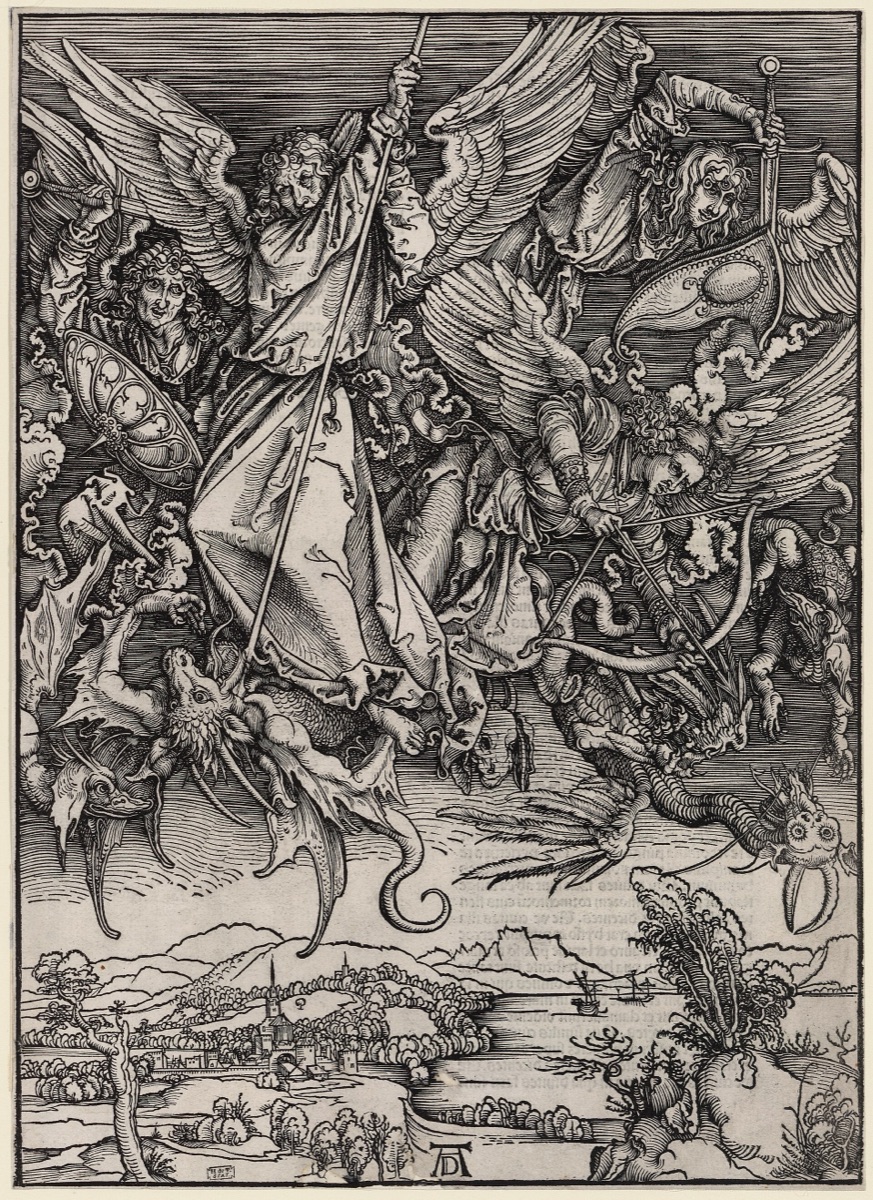 St Michael Fighting the Dragon